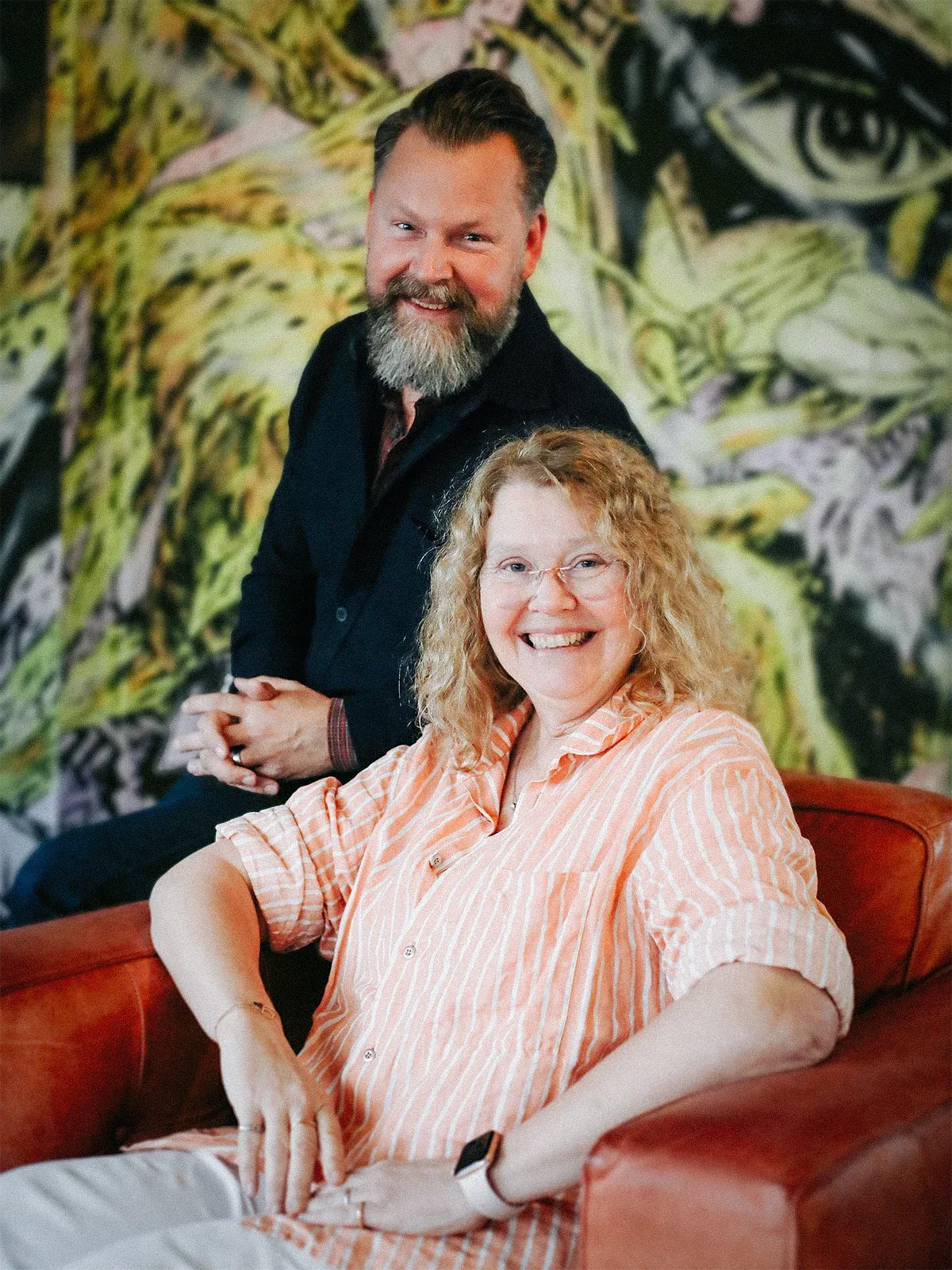 Johan Rask och Anneli Tisell