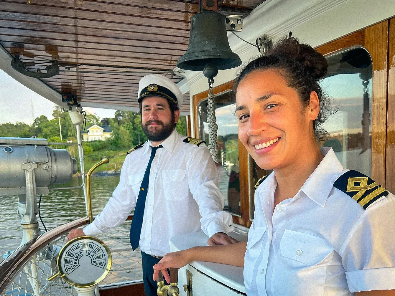 Kapten och styrman på Blidösund