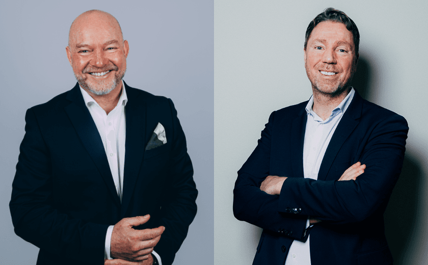 Casper Bjørner och Fredrik Tumegård