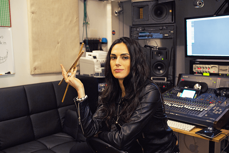 Musikskapare i studio