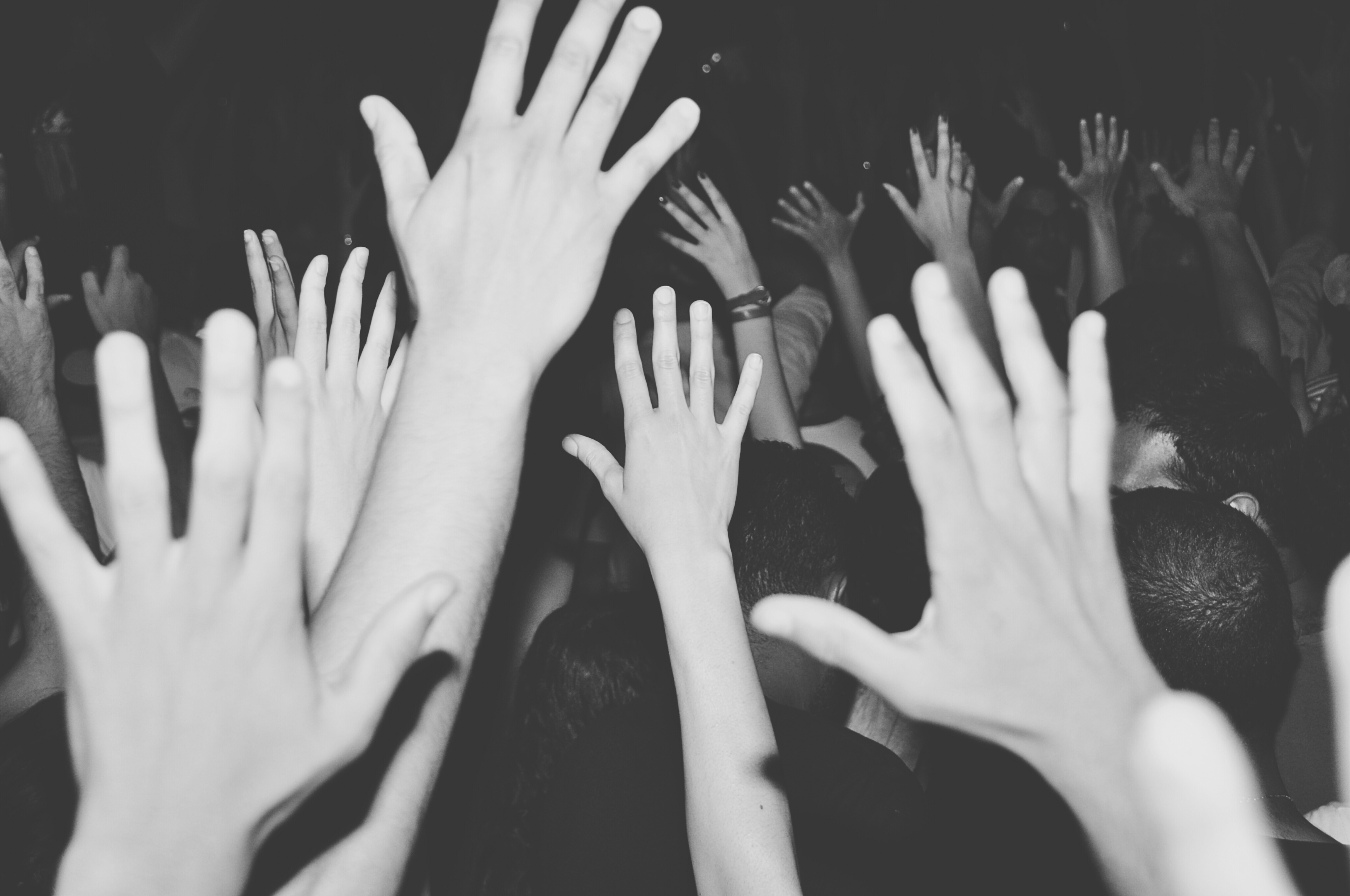 Publik som njuter av livemusik