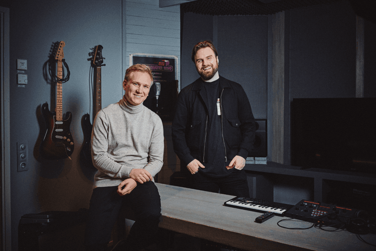 Albin Nedler och Kristoffer Fogelmark