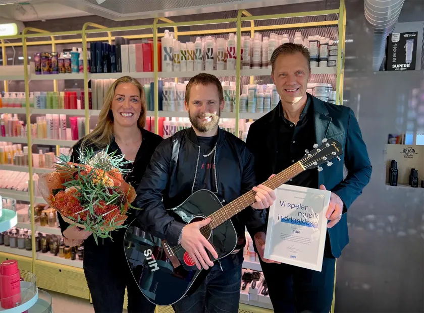 Erica Wredber, Rickard Lyko och Nicklas Sigurdsson