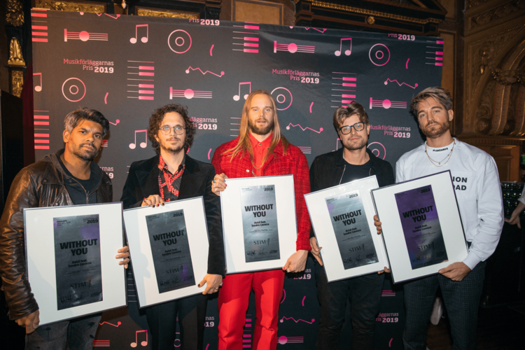 Carl Falk, Salem Al Fakir, Vincent Pontare, Sandro Cavazza, Dhani Lennevald.