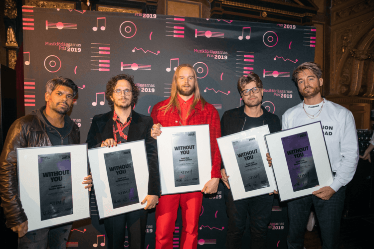 Carl Falk, Salem Al Fakir, Vincent Pontare, Sandro Cavazza, Dhani Lennevald.