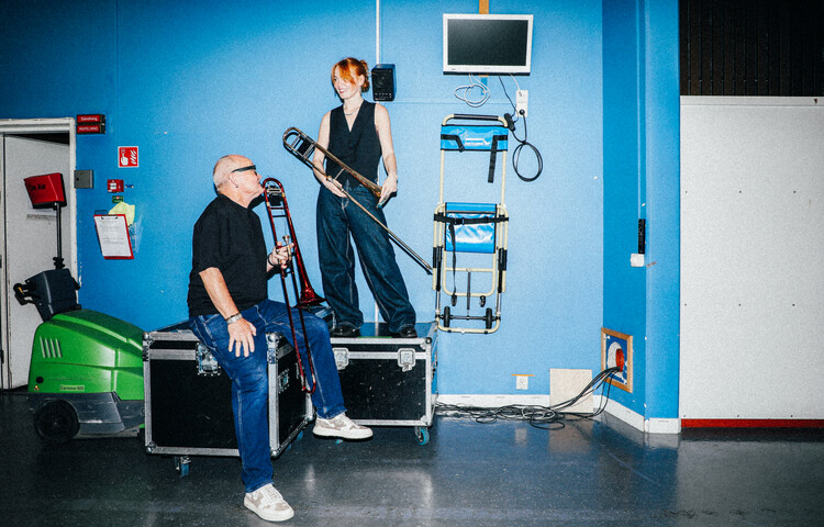 Nils Landgren, Tilde Schweitzer. Foto: Melina Hägglund